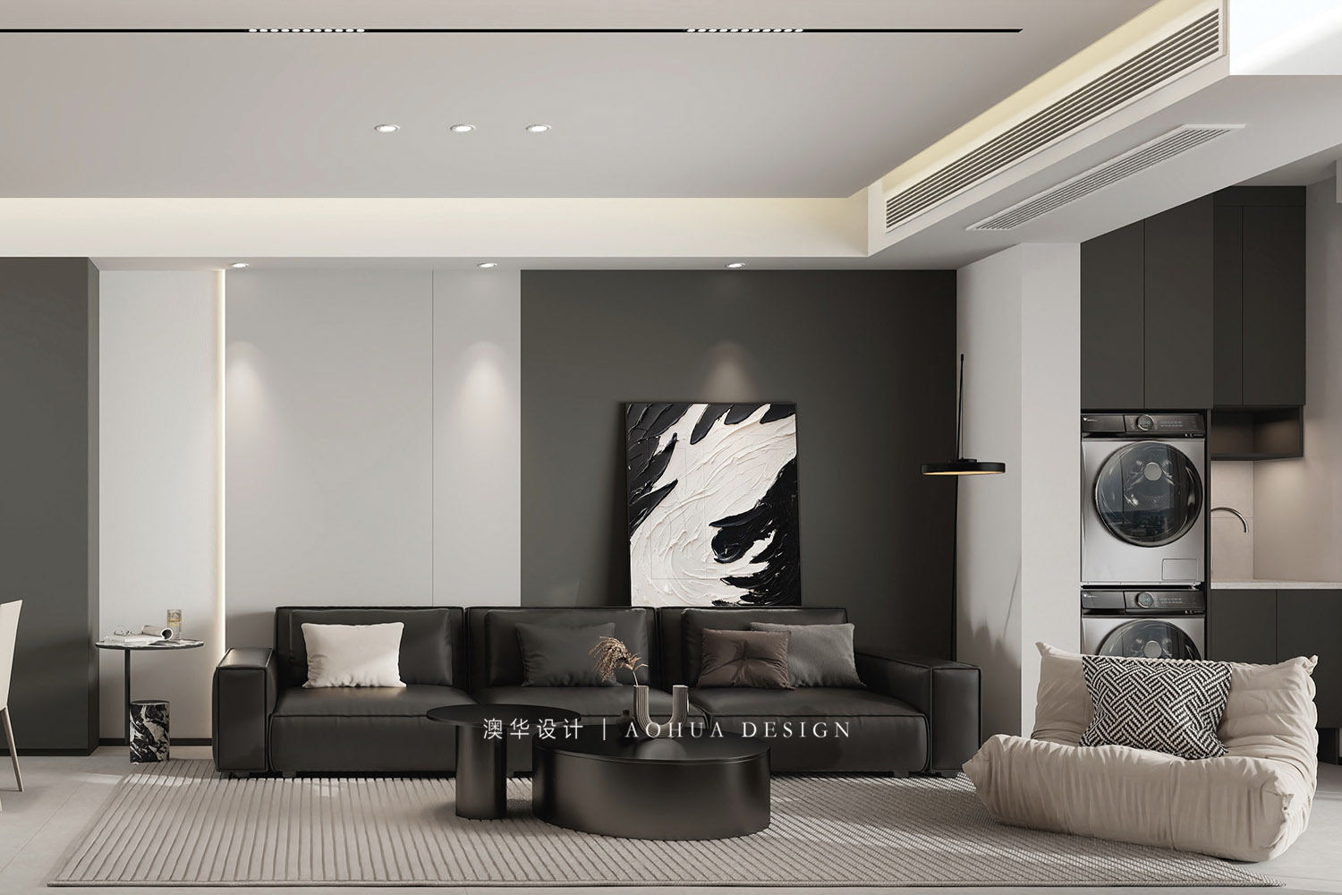 中建星光城裝修,現(xiàn)代極簡(jiǎn)