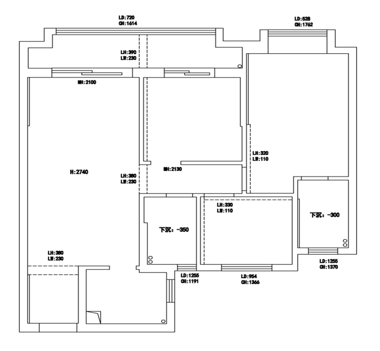 長投航空路壹號(hào)113㎡